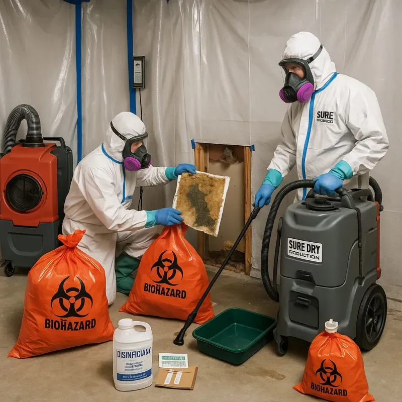 Contaminated Water Handling Protocols process in Covington, VA